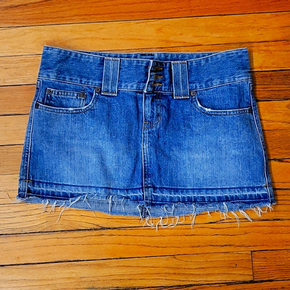 Abercrombie Jean mini skirt